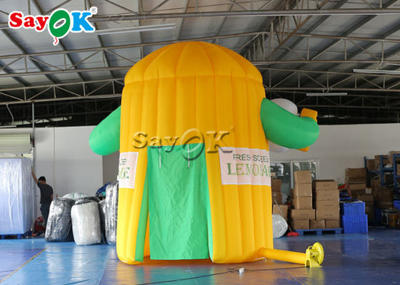 Tenda Inflatable Custom Tenda Kerja Inflatable PVC 3*3*4mH Tenda Lemonade Stand Inflatable