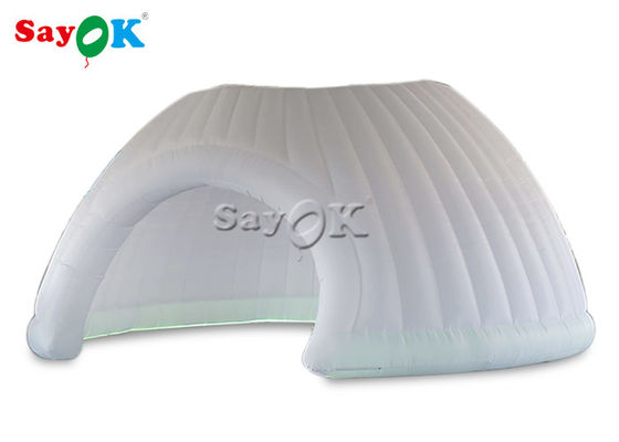 Custom Tenda Inflatable Acara Perusahaan Selesai 6m LED Tenda Dome Inflatable