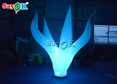 Disesuaikan Nylon 3m Inflatable LED Seaweed Untuk Festival