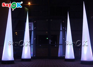 Partai Dekorasi Inflatable LED Cone Untuk Acara Outdoor Dan Indoor