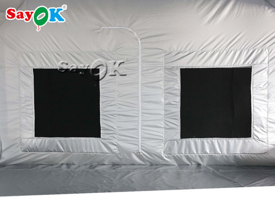 Tenda Inflatable Terbaik 7x5x3mH Perak Mobil Inflatable Spray Booth
