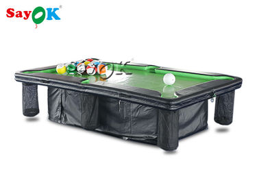 Inflatable Yard Games Kedap Udara Inflatable Snook Billiards Table Inflatable Sports Games
