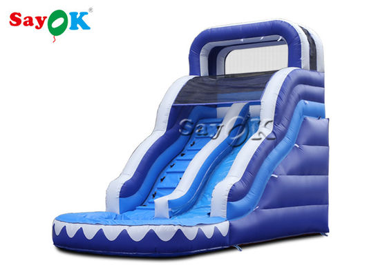 Slide Inflatable Untuk Anak-anak Taman Hiburan Oxford Kain Dewasa Slide Air Inflatable Taman