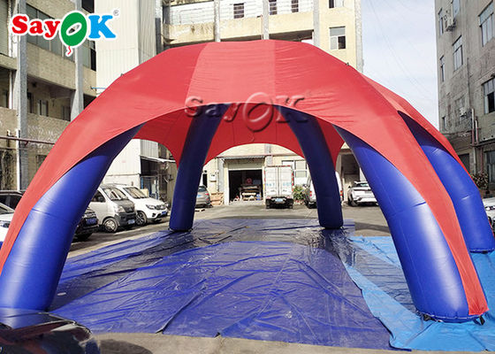 Tenda Tiup Udara 6 Kaki Tenda Spider Dome Tiup Dengan Blower Untuk Pameran