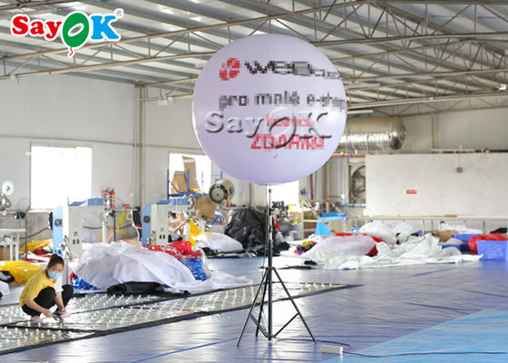 1.5m Iklan Inflatable Tripod Stand Led Light Balon