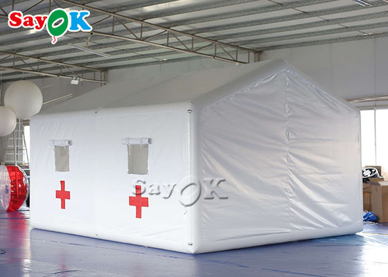 Tenda Darurat Tiup Tenda Rumah Sakit Tiup Tahan Air Kedap Udara Untuk Urgensi Medis