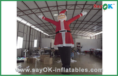 Dancing Air Puppets Santa Claus Mengiklankan Inflatable Air Dancer Untuk Merayakan Natal