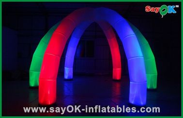 Laba-laba iklan Tent Inflatable Pencahayaan Dekorasi Dengan LED