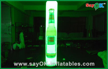 Promosi LED Inflatable Lighting Dekorasi Tiup Kecil Pilar 2m Tinggi