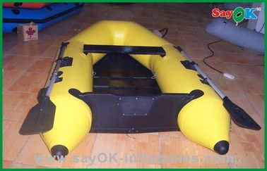 Panas Sealed Disesuaikan 0.9mm PVC Inflatable Boats, Rigid Inflatable Boat