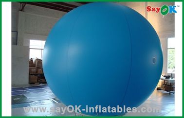 Warna Biru Helium Inflatable Grand Balon Untuk Outdoor Tampilkan Acara