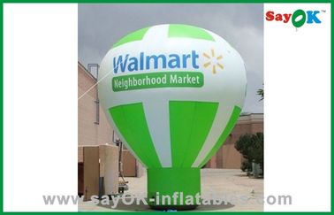 Balon-Balon gas raksasa komersial tiup balon warna hijau