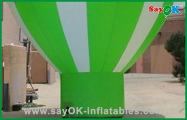Balon-Balon gas raksasa komersial tiup balon warna hijau
