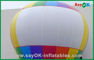 Balon Grand pelangi kustom karet untuk dekorasi hari libur
