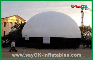 Outdoor Inflatable Planetarium Dome Untuk Sekolah, Tenda Tiup Besar
