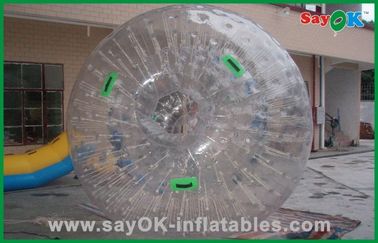 Inflatable Lawn Games Custom Transparan Zorb Ball PVC / TPU Besar Untuk Dewasa / Anak-Anak
