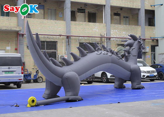 Model Inflatable Natal Kain Oxford Jumbo Inflatable Naga Dengan Sayap