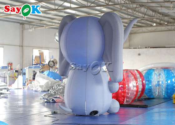 Acara Parade Gajah Inflatable Karakter Kartun Inflatable Gajah Dengan Blower