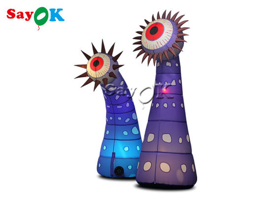 190T 4m Dekorasi Pencahayaan Tiup Bunga Mata LED