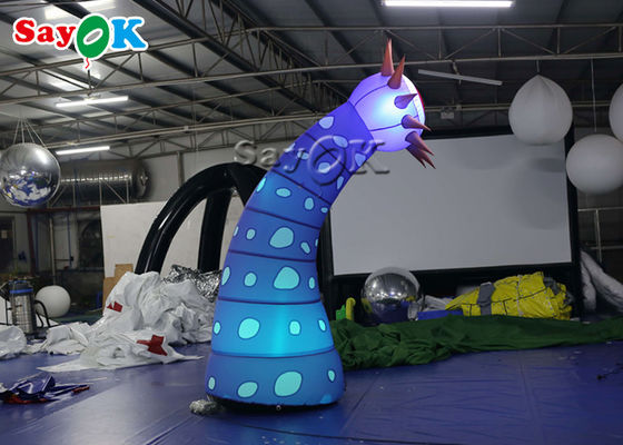 190T 4m Dekorasi Pencahayaan Tiup Bunga Mata LED