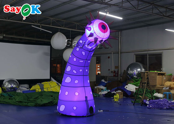 190T 4m Dekorasi Pencahayaan Tiup Bunga Mata LED