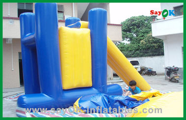 Komersial Inflatable Air Toys, PVC Tarpaulin Inflatable Bouncer Slide Inflatable Water Toys Untuk Dewasa