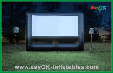 Ganda Purpose Film Inflatable Layar / Inflatable Billboard