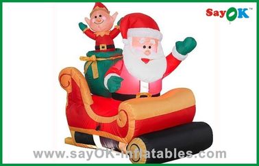 Inflatable Natal Dekorasi Untuk Iklan Besar Santa Claus