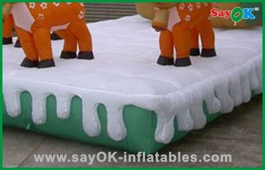 Inflatable Santa Dan Reindeer