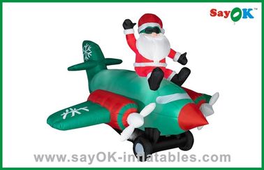 Besar Inflatable Santa Claus Outdoor Blow Up Dekorasi Natal Dengan SGS