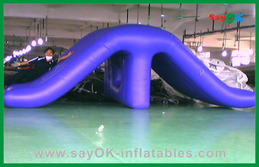 Childrens Water Park Inflatable Air Mainan, PVC Lucu Kolam Renang Slides