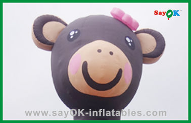 Pink Cantik Beruang Inflatable Karakter Kartun Inflatable Hewan Untuk Iklan