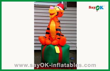 Kostum Hewan Inflatable Custom Orange Inflatable Monkey Inflatable Karakter Kartun Untuk Iklan