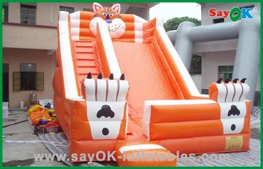 Anak-anak Inflatable Slide Inflatable Bounce House Dan Slide Combo Inflatable Bouncer Castle Slide