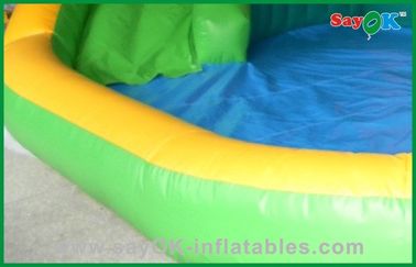 Komersial Blow Up Slip N Slide Rumah Bounce Inflatable Dengan Slide Air, Air Blown Inflatables Slide Inflatable Kecil