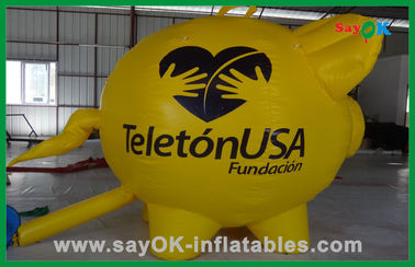 Inflatable Besar Kuning Iklan Inflatable Karakter Kartun Komersial Inflatable Maskot
