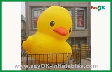 Iklan Inflatable Big Inflatable Duck Kuning Inflatable Cartoon Model Air Pool Toys