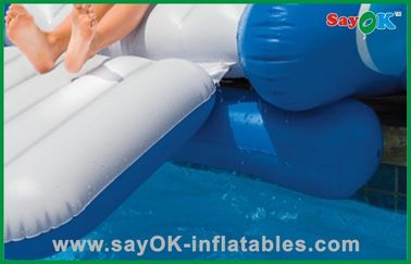 Outdoor Inflatable Bouncer Slide Bouncer Slide Combo dengan Water Slide Inflatable Wet Dry Bouncer untuk Anak-anak
