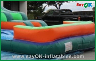 Giant Inflatable Dry Slide tahan api Anak kecil Inflatable Bouncer Sewa Slide Inflatable Komersial