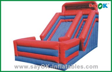 Pengosongan Slide Air Inflatable Custom Airflow Bouncy Castle Slide Taman Air Outdoor Slide Inflatable