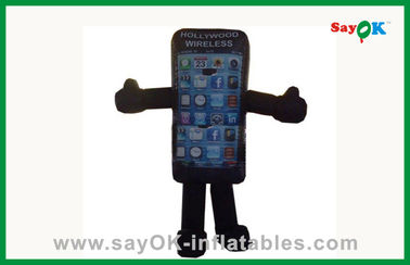 Cell Phone Inflatable terbuka Inflatable Kartun Karakter Untuk Iklan