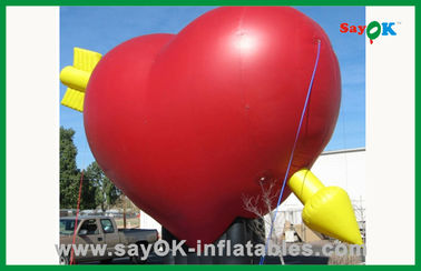 Besar Inflatable Jantung Kustom Inflatable Produk Untuk Dekorasi Liburan