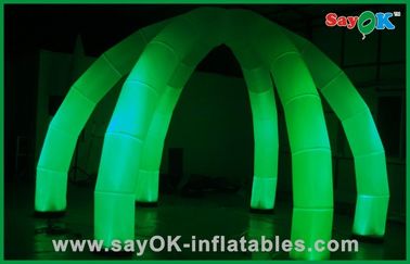 Laba-laba Shape LED Tenda Dome Inflatable Pencahayaan Dekorasi Untuk Pernikahan / Partai