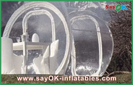 Tenda Besar Luar Ruang Terbuka Terbakar Gelembung Terbuka Tenda Camping Terbakar Untuk 2 Orang