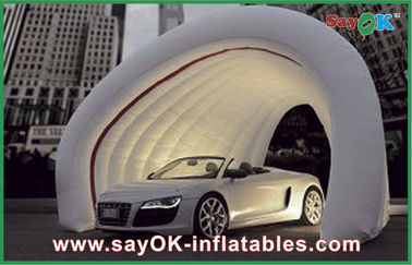 Besar putih Inflatable Air Tent Untuk Perdagangan Tampilkan / Iklan Oxford Cloth