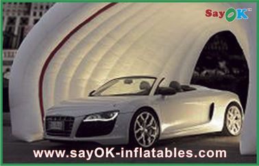 Besar putih Inflatable Air Tent Untuk Perdagangan Tampilkan / Iklan Oxford Cloth