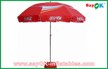 Camping Canopy Tent Aluminium Sun Umbrella Dengan Stand Outdoor Patio Umbrellas Untuk Iklan
