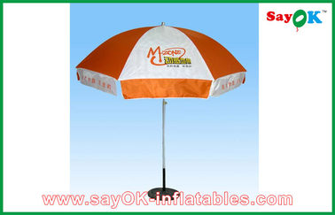 Kecil Pop Up Canopy Tenda Iklan Polyester Kerai Payung Musim Panas Putaran Sun Garden Parasol