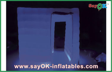 Dekorasi Pesta Inflatable Komersial Inflatable Blow Up Photo Booth Kain Oxford Untuk Klub / Liburan
