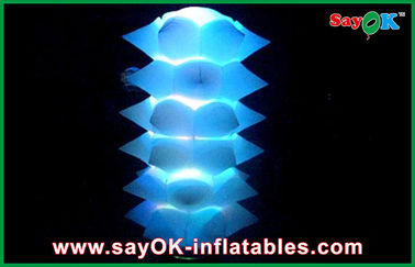 Pohon Natal Dengan Led Inflatable Pencahayaan Dekorasi Untuk Iklan